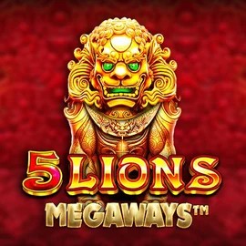 5 Lions Megaways by Pragmatic Play, showcased at realzzcasino.com – game logo