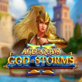 Age Of The Gods: God Of Storms 2 logo by Playtech at Realz Casino