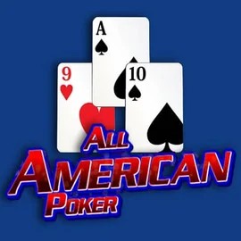 All American Poker online game logo by RTG (Reel Time Gaming) on realzzcasino.com