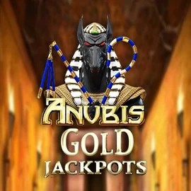 Anubis Gold Jackpots logo by Inspired Gaming at Realz Casino