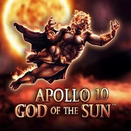 Apollo God of the Sun slot icon by Novomatic, available at Realz Casino