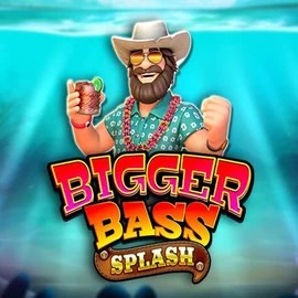 Bigger Bass Splash logo – Slots by Pragmatic Play at Realz Casino
