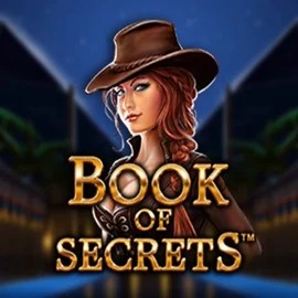 Book of Secrets slot visual from SYNOT Games available on realzzcasino.com
