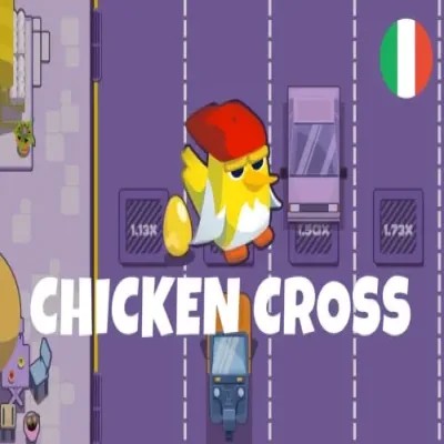 Chicken Cross slot logo by Upgaming at Realz Casino