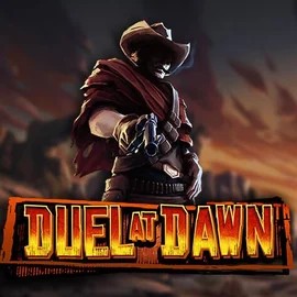 Duel At Dawn online game logo by Hacksaw Gaming on realzzcasino.com