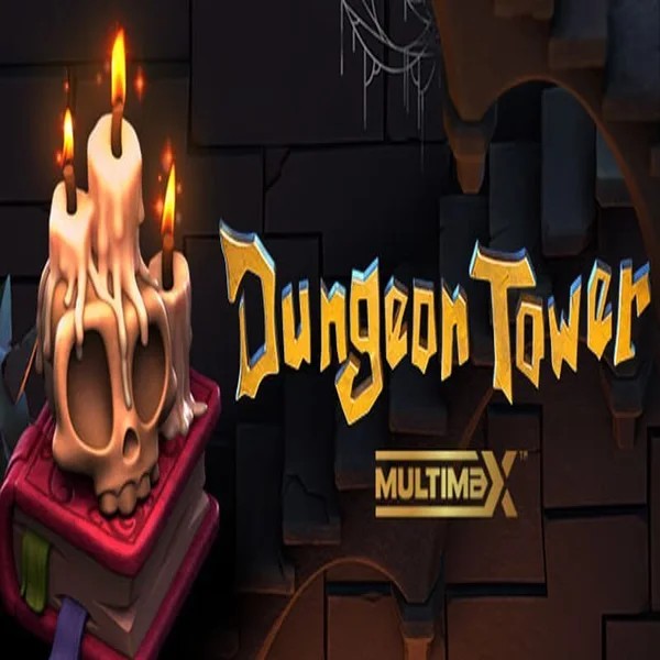 Dungeon Tower online game logo by Peter & Sons on realzzcasino.com