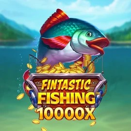 Fintastic Fishing online game logo by Foxium on realzzcasino.com