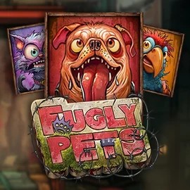 Fugly Pets slot logo by Stakelogic at Realz Casino