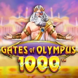 Gates of Olympus 1000 logo – Slots by Pragmatic Play at Realz Casino