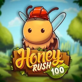 Slots logo of Honey Rush 100 from Play'n GO at Realz Casino