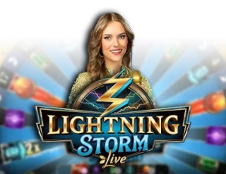 Lightning Storm game by Evolution – logo hosted on Realz Casino