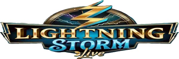 Lightning Storm by Evolution, showcased at realzzcasino.com – game logo