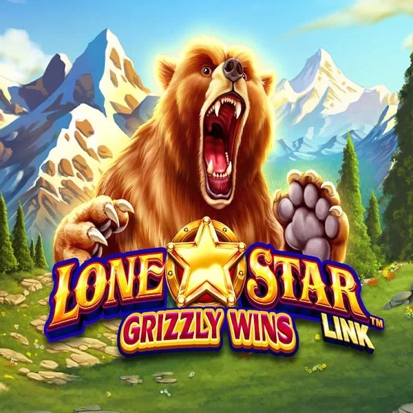 Slots logo of Lone Star Link Grizzly Wins from Greentube at Realz Casino