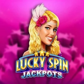 Lucky Spin Jackpots by Novomatic, showcased at realzzcasino.com – game logo