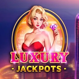 Luxury Jackpots logo – Jackpots by Triple Cherry at Realz Casino