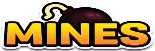 Mines slot logo by Turbo Games at Realz Casino