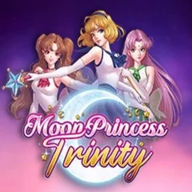 Moon Princess Trinity slot visual from Play'n GO available on realzzcasino.com
