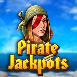 Pirate Jackpots online game logo by Belatra Games on realzzcasino.com