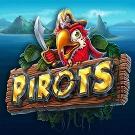 Pirots slot logo by ELK Studios at Realz Casino