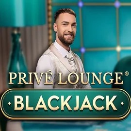 Privé Lounge Blackjack logo by Pragmatic Play at Realz Casino