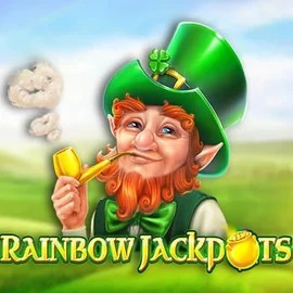 Rainbow Jackpots casino game by Red Tiger Gaming – featured logo at Realz Casino