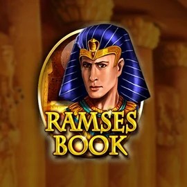 Official Slots logo: Ramses Book Deluxe by Gamomat at Realz Casino