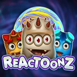 Official Slots logo: Reactoonz by Play'n GO at Realz Casino