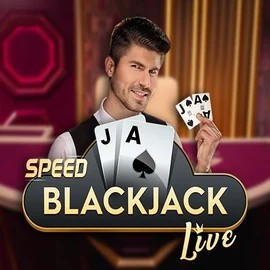 Speed Blackjack online game logo by Pragmatic Play on realzzcasino.com