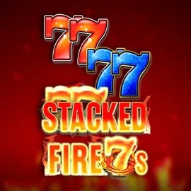 Stacked Fire 7s online game logo by Inspired Gaming on realzzcasino.com