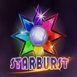Starburst game by NetEnt – logo hosted on Realz Casino
