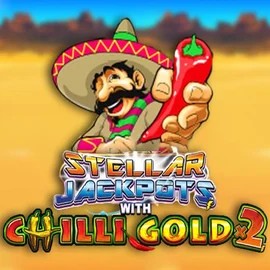 Official Jackpots logo: Stellar Jackpots with Chilli Gold x2 by Lightning Box Game at Realz Casino