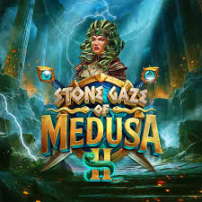 Stone Gaze of Medusa 2 online game logo by Stakelogic on realzzcasino.com
