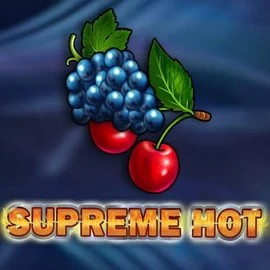 Supreme Hot slot logo by Amusnet Interactive at Realz Casino