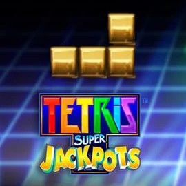 Jackpots logo of Tetris Super Jackpots from WMS at Realz Casino