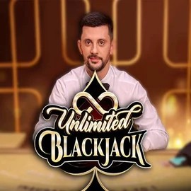 Unlimited Blackjack by Ezugi, showcased at realzzcasino.com – game logo